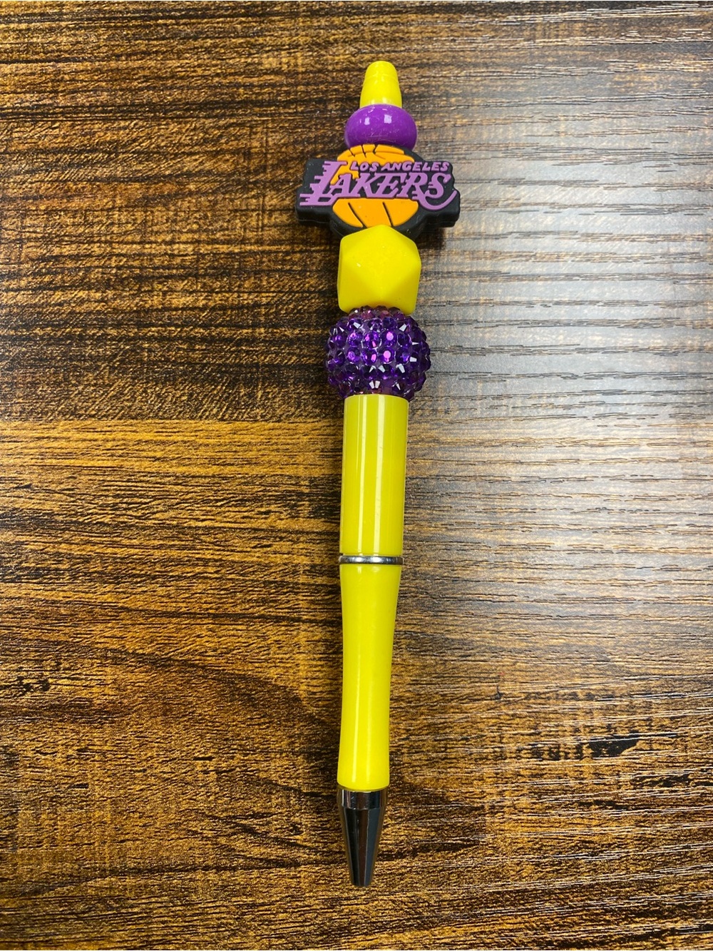 New-Los Angeles Lakers Yellow & Purple Decorative Ballpoint Pen